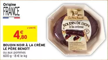 Le Père Benoît - Boudin Noir À La Crème