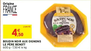 Le Père Benoît - Boudin Noir Aux Oignons