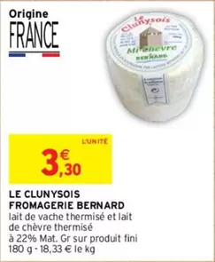 Bernard - Le Clunysois Fromagerie