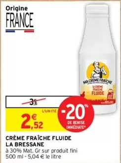 La Bressane - Crème Fraîche Fluide