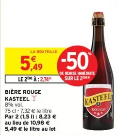 Kasteel - Bière Rouge