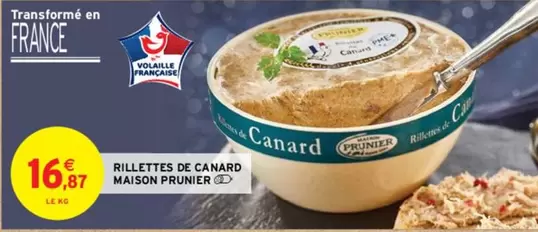 Canard - Maison Prunier - Rillettes De