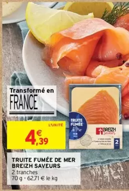 Breizh Saveurs - Truite Fumée De Mer