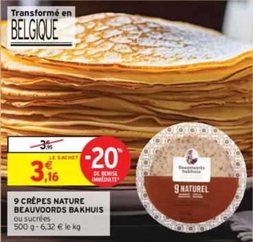 9 Crepes Nature Beauvoords Bakhuis