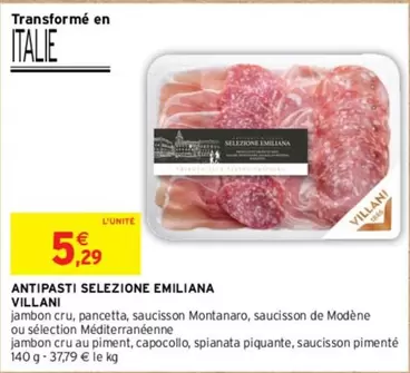 Villani - Antipasti Selezione Emiliana