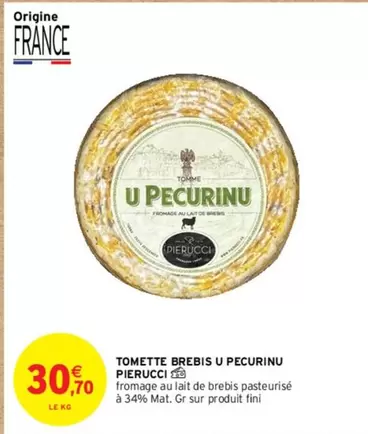 U - Pierucci - Tomette Brebis  Pecurinu