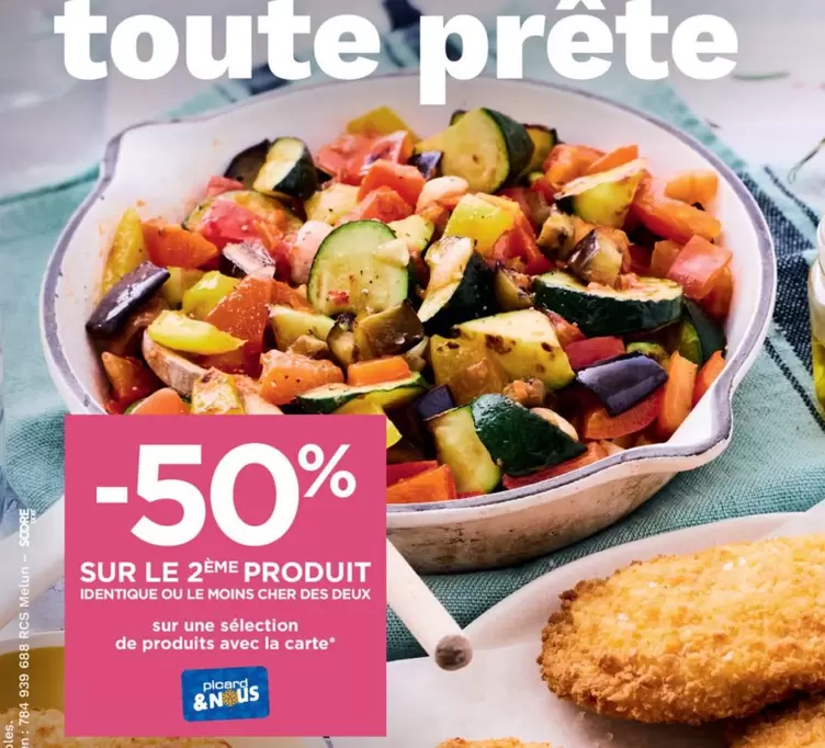 Promo Carte Picard : Sélection de Produits à Prix Réduit