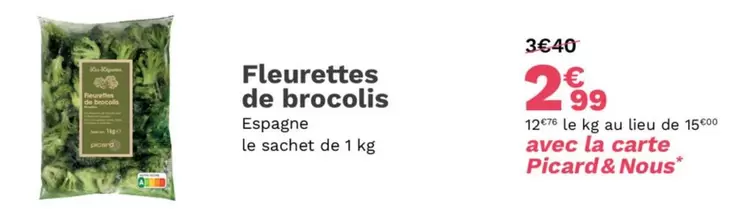 Picard - Fleurettes De Brocolis