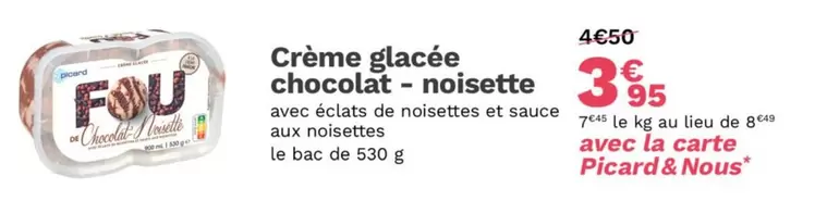 Picard - Crème Glacée Chocolat Noisette