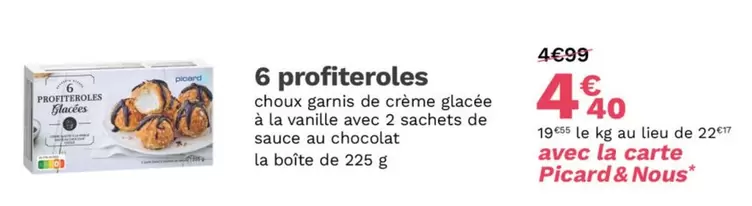 6 Profiteroles