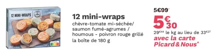 12 Mini-wraps