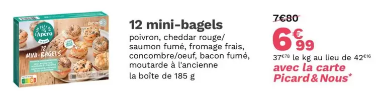 Picard - 12 Mini-Bagels