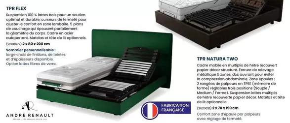 Tpr Flex offre sur Les Experts Meubles