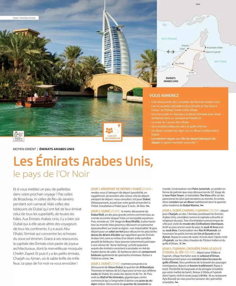 Les Émirats Arabes Unis offre sur Salaün Holidays