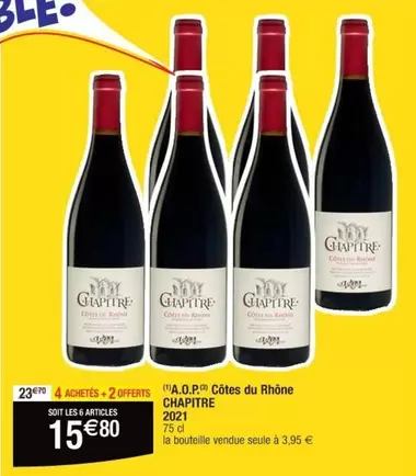 Côtes du Rhône - Chaptire - Cotes Du Rhone