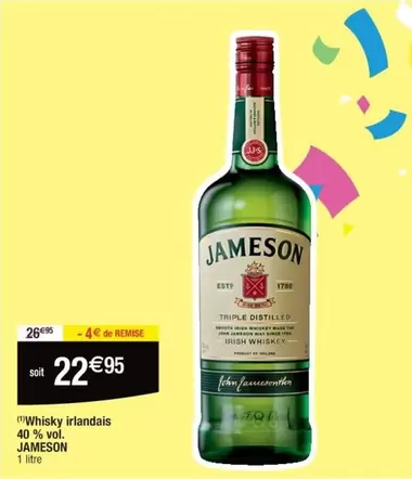 Jameson - Whisky Irlandais