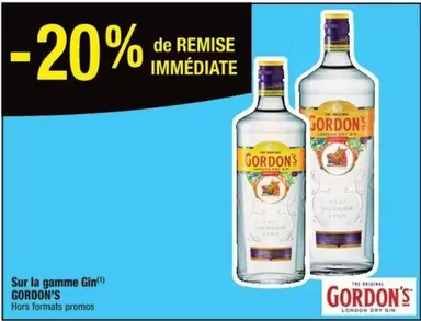 Gordon'S - Gordon's - Sur La Gamme Gin