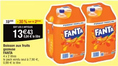 Fanta - Boisson Aux Fruits Gazeuse