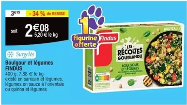 Findus - Bouigour Et Légumes