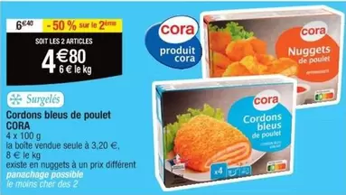 Cora - Cordons Bleus De Poulet