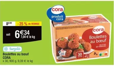 Cora - Boulettes Au Bœuf