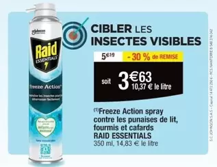 Raid - Cibler Les Insectes Visibles