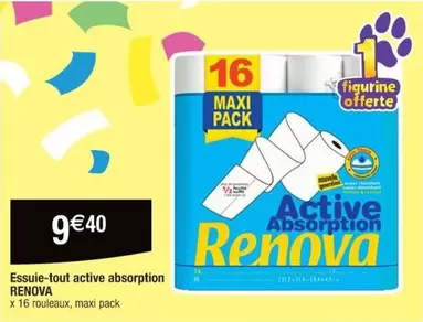 Renova - Essuie-tout Active Absorption