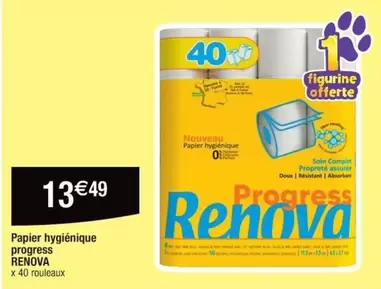 Renova - Papier Hygiénique Progress