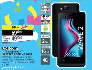 Logicom - Smartphone 4"