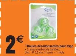 Dim - Boules Désodorisantes Pour Frigo