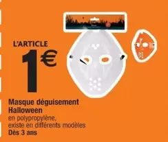 Masque Déguisement Halloween