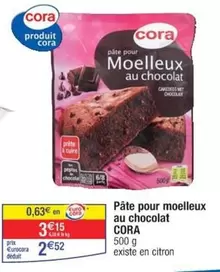 Cora - Pâte Pour Moelleux Au Chocolat