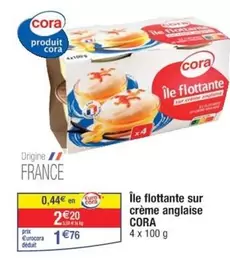 Cora - Ile Flottante Sur Creme Anglaise