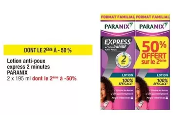 Paranix - Lotion Anti-poux Express 2 Minutes