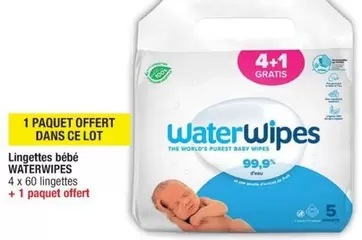 Waterwipes - Lingettes Bébé