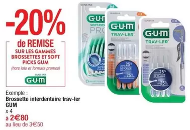 Gum - Brossette Interdentaire Trav-ler