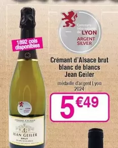 Brut - Jean Geiler Crémant d'Alsace Blanc de Blancs