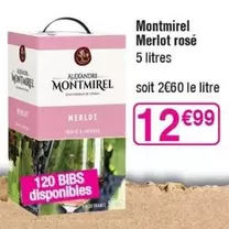 Merlot - Montmirel Rosé