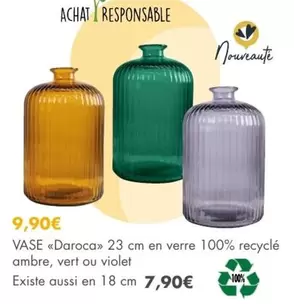 Vase Daroca offre à 9,9€ sur E.Leclerc