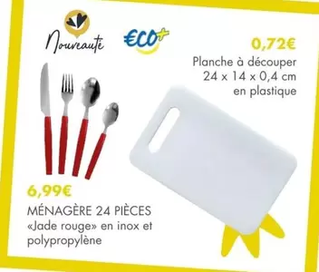 Ménagère 24 Pièces offre à 0,72€ sur E.Leclerc