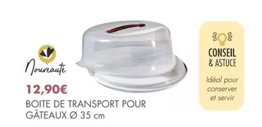 Boite De Transport Pour Gateaux 35cm offre à 12,9€ sur E.Leclerc