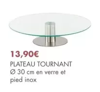 Plateau Tournant offre à 13,9€ sur E.Leclerc