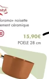 Poele 28cm offre à 15,9€ sur E.Leclerc