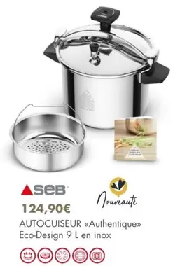 Seb - Autocuiseur Authentique offre à 124,9€ sur E.Leclerc