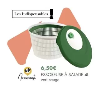 Essoreuse À Salade 4L offre à 6,5€ sur E.Leclerc