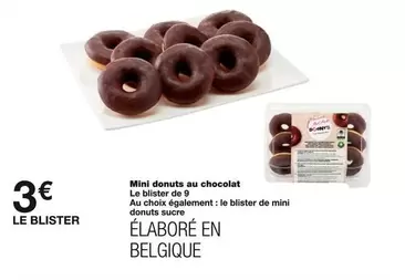 Mini Donuts Au Chocolat offre à 3€ sur Monoprix