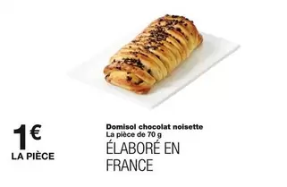 Domisol Chocolat Noisette offre à 1€ sur Monoprix