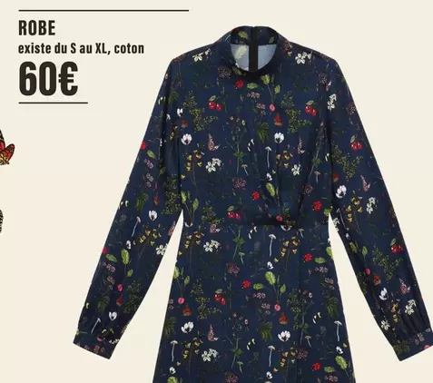 Robe offre à 60€ sur Monoprix