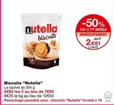 Nutella - Biscuits