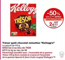 Kellogg's - Tresor Goût Chocolat Noisettes